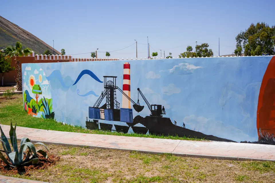 Parc de Jerada — Patrimoine